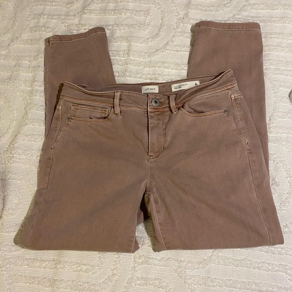 J. Jill Ankle Jeans 6 Petite